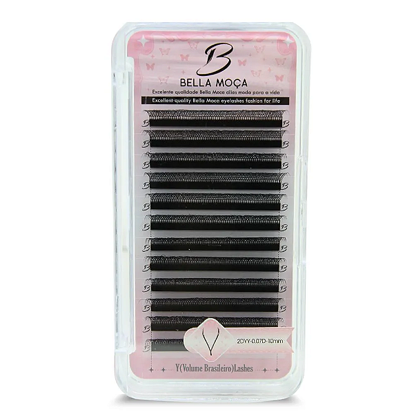 Cílios Bella Moça Y 0.07D
