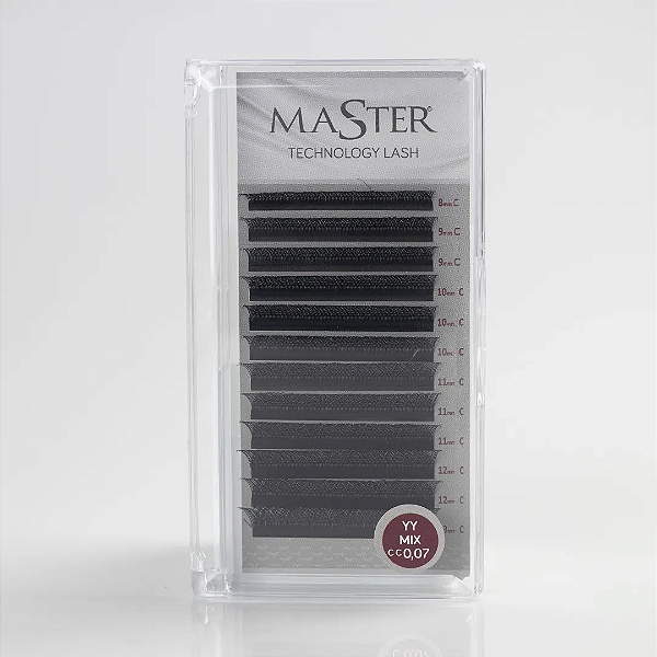 Cílios Master Technology Lash YY CC 0.07 - Mix 8/13mm