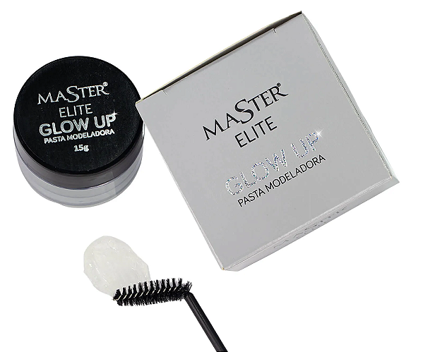 Pasta Modeladora Master Glow Up Sobrancelhas Nutridas e com Mais Volume 15g