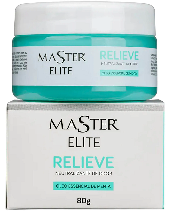 Neutralizante de Odor Master Elite Relieve para Cola Extensão de Cílios 80g