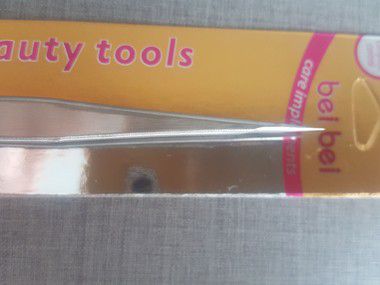 Pinça Bei Bei Reta Prata