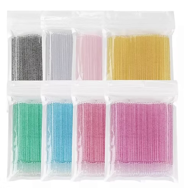 Microbrush Bastonete Alongamento de Cílios 2.0m 100un