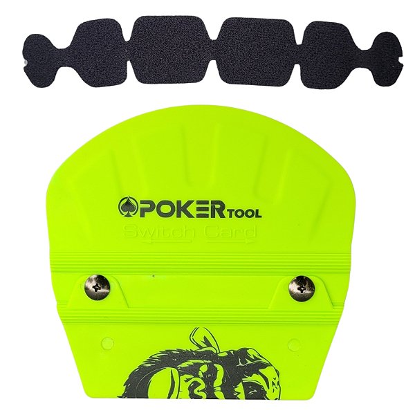 ESPÁTULA PARA ENVELOPAMENTO SWITCH CARD VERDE NEON REDONDA