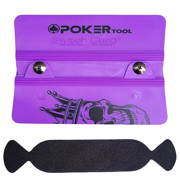 ESPÁTULA PARA ENVELOPAMENTO SWITCH CARD ROXA RETANGULAR