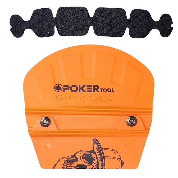 ESPÁTULA PARA ENVELOPAMENTO SWITCH CARD LARANJA REDONDA