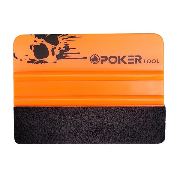 ESPÁTULA FLEXÍVEL PARA ENVELOPAMENTO E INSULFILM LARANJA