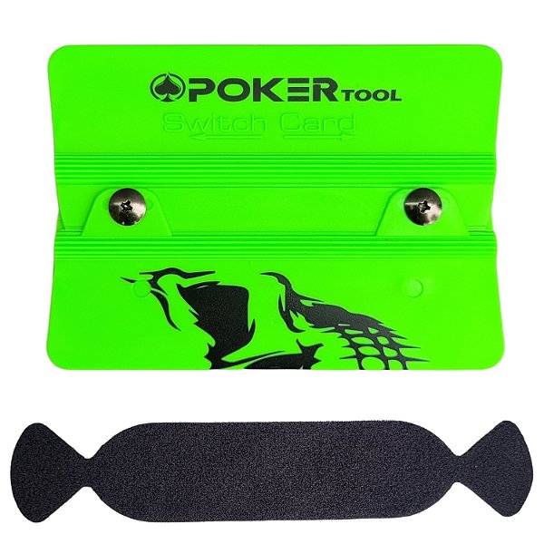 ESPÁTULA PARA ENVELOPAMENTO SWITCH CARD VERDE RETANGULAR