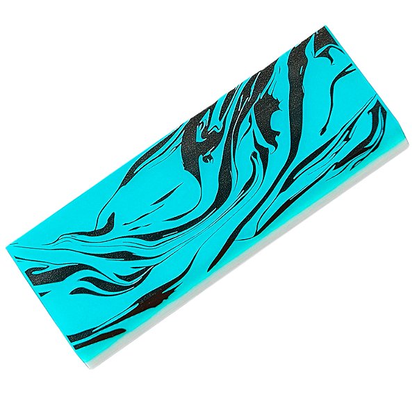 BORRACHA PARA RODO DE INSULFILM POKERTOOL MÉDIA CIANO