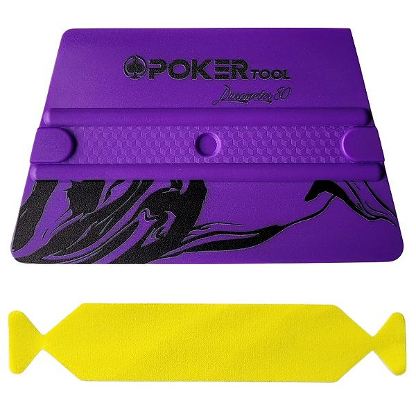 ESPÁTULA ENVELOPAMENTO IMÃ TRAPÉZIO FLUSH SEMI RÍGIDA ROXA