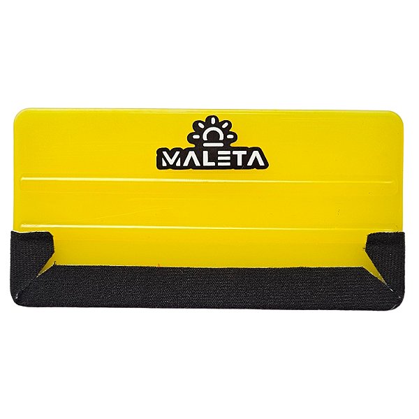 ESPÁTULA BIG YELLOW FLEXÍVEL COM FELTRO PARA ENVELOPAMENTO