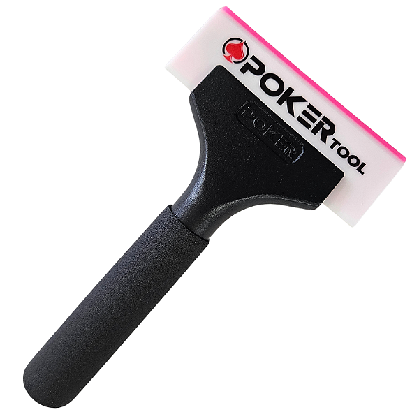 BORRACHA POKERTOOL COM CABO ALONGADO PARA APLICAR INSULFILM