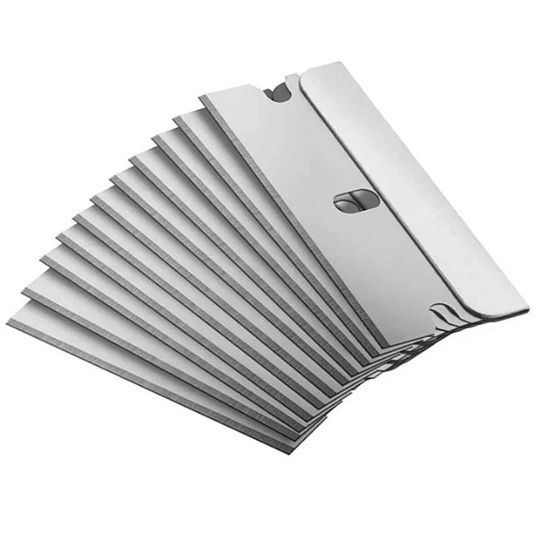 CAIXA DE LÂMINAS PARA RASPADOR RATINHO DE INSULFILM 100UN