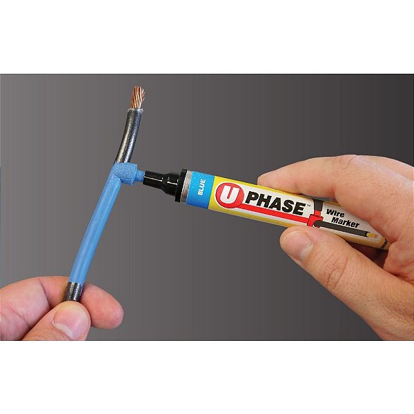 Marcador Industrial para Fios U-PHASE Wire Marker 7mm
