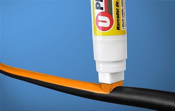 Marcador Industrial para Fios U-PHASE Wire Marker 15mm