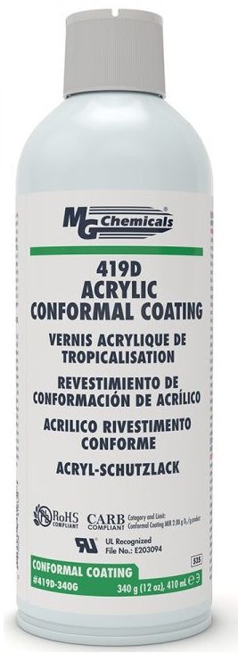 Protetivo Conformal Coating Acrílico 419-C - Spray 410ml