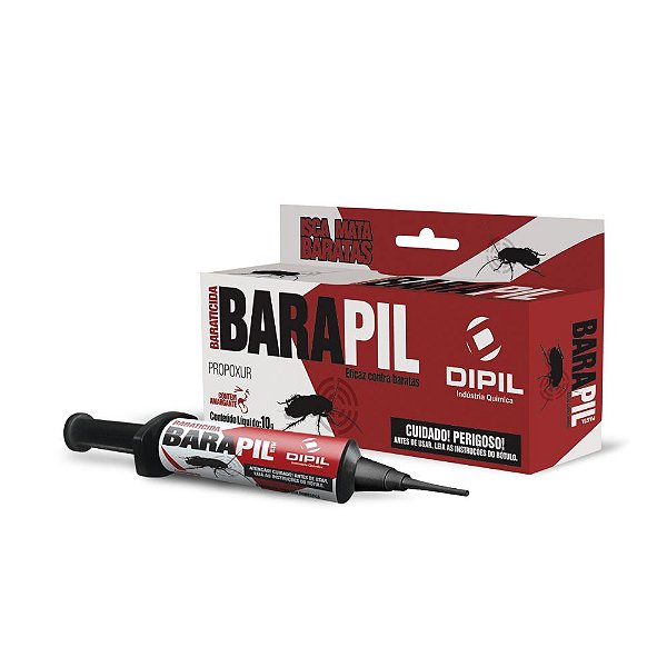 Mata Baratas BARAPIL 10G veneno Baratas de cozinha e esgoto