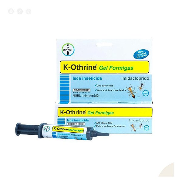 K-othrine Gel Formiga 10g eficiente contra formigas Doceiras