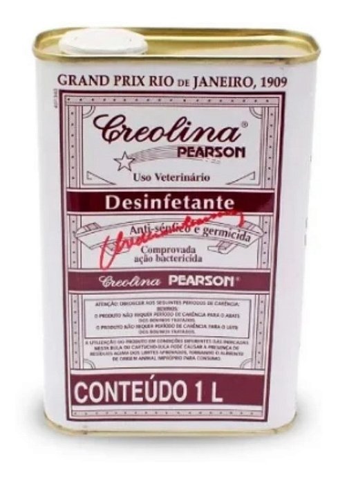 Creolina Pearson 1L Desinfetante e Germicida ENVIO em 24h