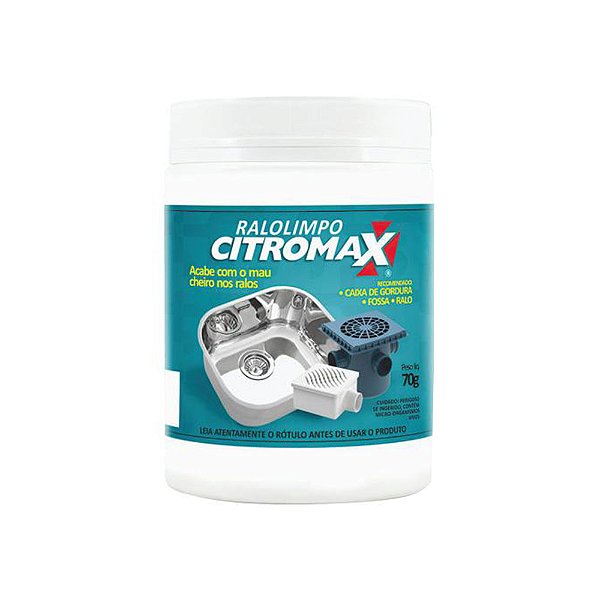 Ralo Limpo 70g Limpa Fossa Caixa de Gordura Canos Elimina Mau Cheiro