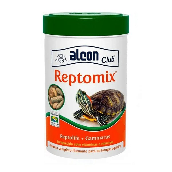 Ração Para Tartarugas Alcon Reptomix 60g