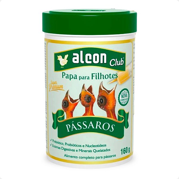 Alcon Club Papa para Filhotes Pássaros 160g