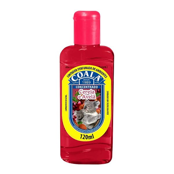 Coala Essências - Limpador Perfumado de Ambientes Cereja e Avelã 120 ml