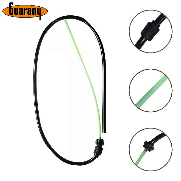 Mangueira Com Tubo Pescador Pulverizador Guarany 10L Peças Reposição Bomba Costal