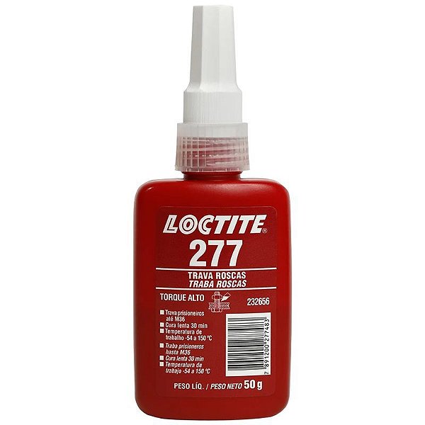 Loctite Trava Rosca 277 50g (Ref. 232656)