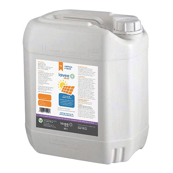 Lavee Limpeza Seco Sistemas Fotovoltaicos - 20ltr