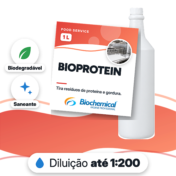 Bioprotein - Limpador, alvejante e removedor de odores para superfícies - 01 L