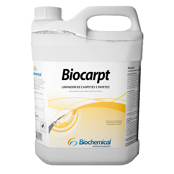 Biocarpt - Detergente de alta espumação para limpeza de estofados - 05 L