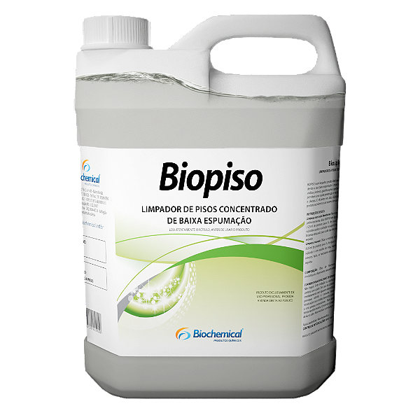 Biopiso - Detergente para pisos de baixa espumação - 05 L