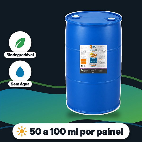 Lavee Limpeza Seco Sistemas Fotovoltaicos - 200ltr