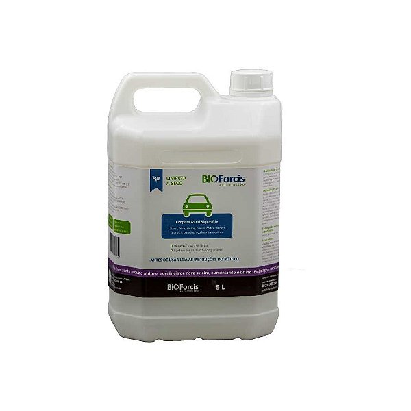 Produto de Limpeza a Seco BioForcis Automotivo 5ltr