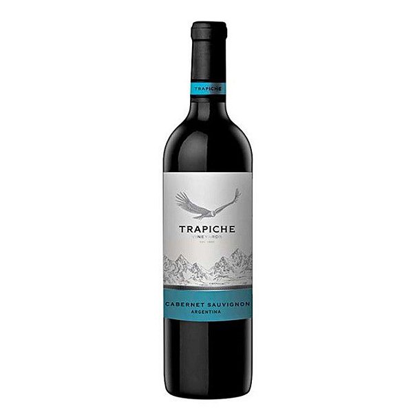 Vinho Argentino Fino Tinto Seco Cabernet Sauvignon Trapiche Vineyards 750ml