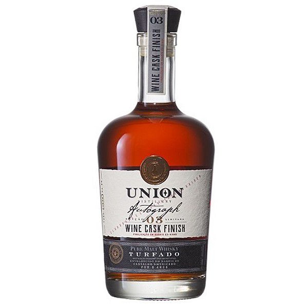 Pure Malt Whisky Turfado Wine Cask Finish Union Distillery 750ml