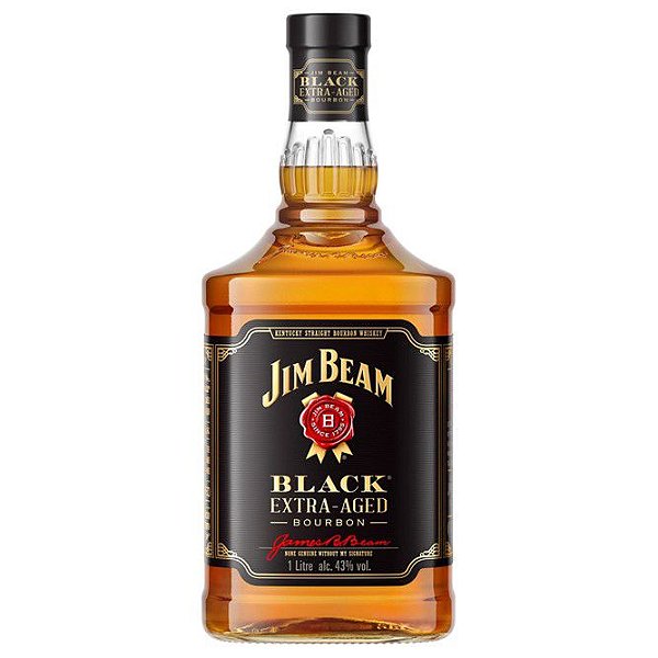 Whisky Americano Jim Beam Black Extra Aged Bourbon 1000ml