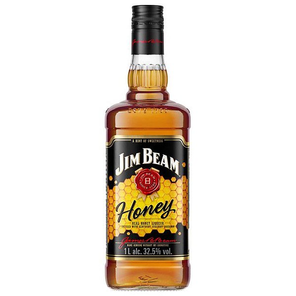 Licor Americano de Whisky e Mel Jim Beam Honey 1000ml