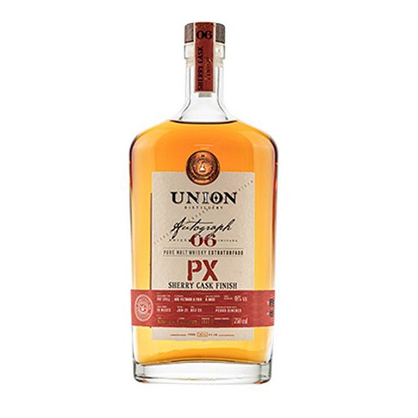Pure Malt Whisky Extraturfado PX Sherry Cask Finish Union Distillery 750ml