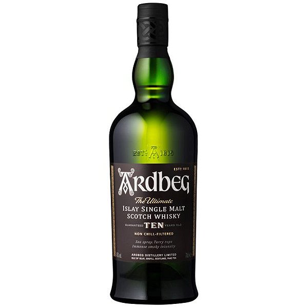 Whisky Escocês Ardbeg 10 anos Single Malt Scotch 700ml