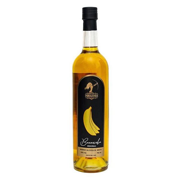 Indiazinha Bananinha Original 750ml