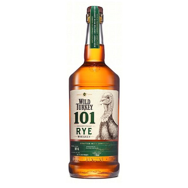 Whisky Americano Wild Turkey Rye Bourbon 700ml