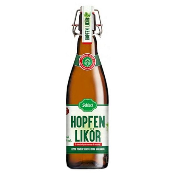 Licor de Lúpulo com Morango Hopfen Likör 550ml Schluck