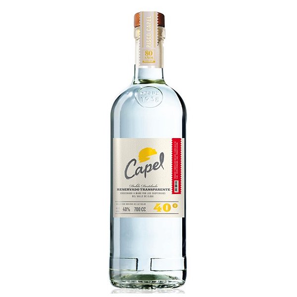 Pisco Chileno Capel Reservado 700ml