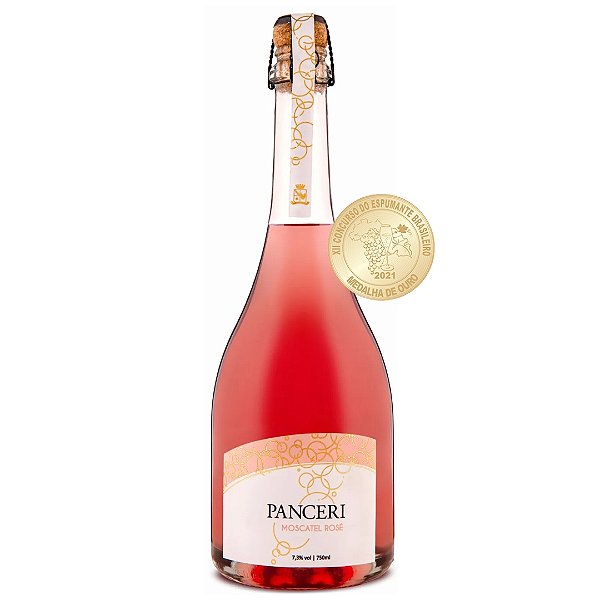 Espumante Moscatel Rosé Panceri 750ml