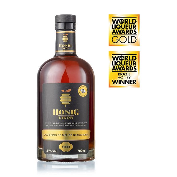 Licor Fino de Mel Bracatinga Honig Likör Schluck 700ml
