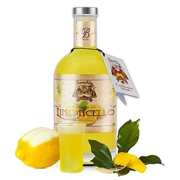 Licor fino de Limão Siciliano Limoncello Brennstube 500ml