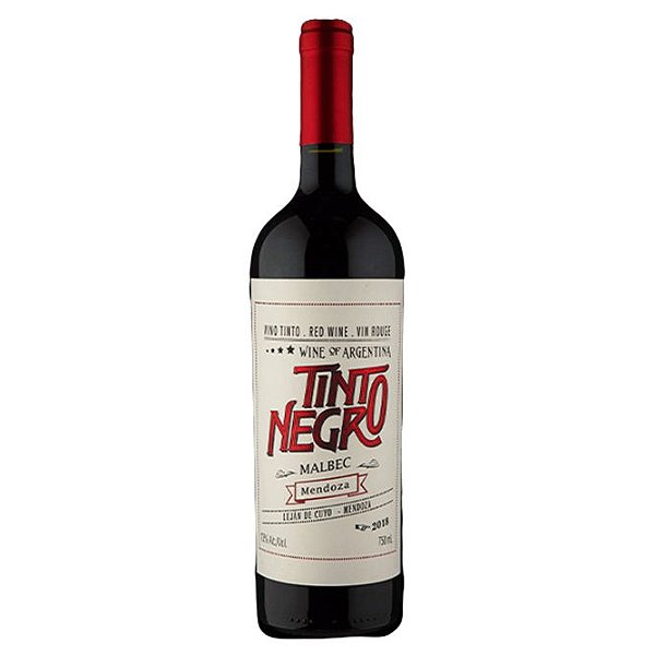Vinho Argentino TintoNegro Mendoza Malbec 750ml