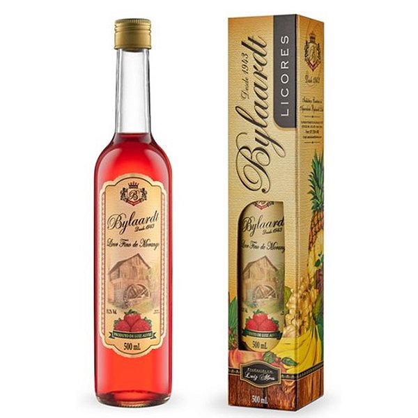Licor Fino de Morango Bylaardt 500ml