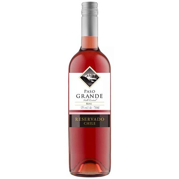 Vinho Chileno Fino Rosé Meio Seco Syrah Paso Grande Reservado 750ml